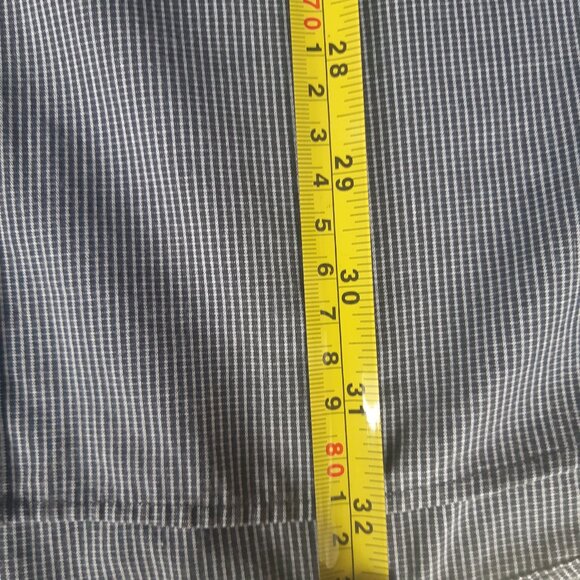 Charter Collection Hudson's Bay SZ 15 Men's Button Up Shirt Black & White Check - Picture 11 of 12